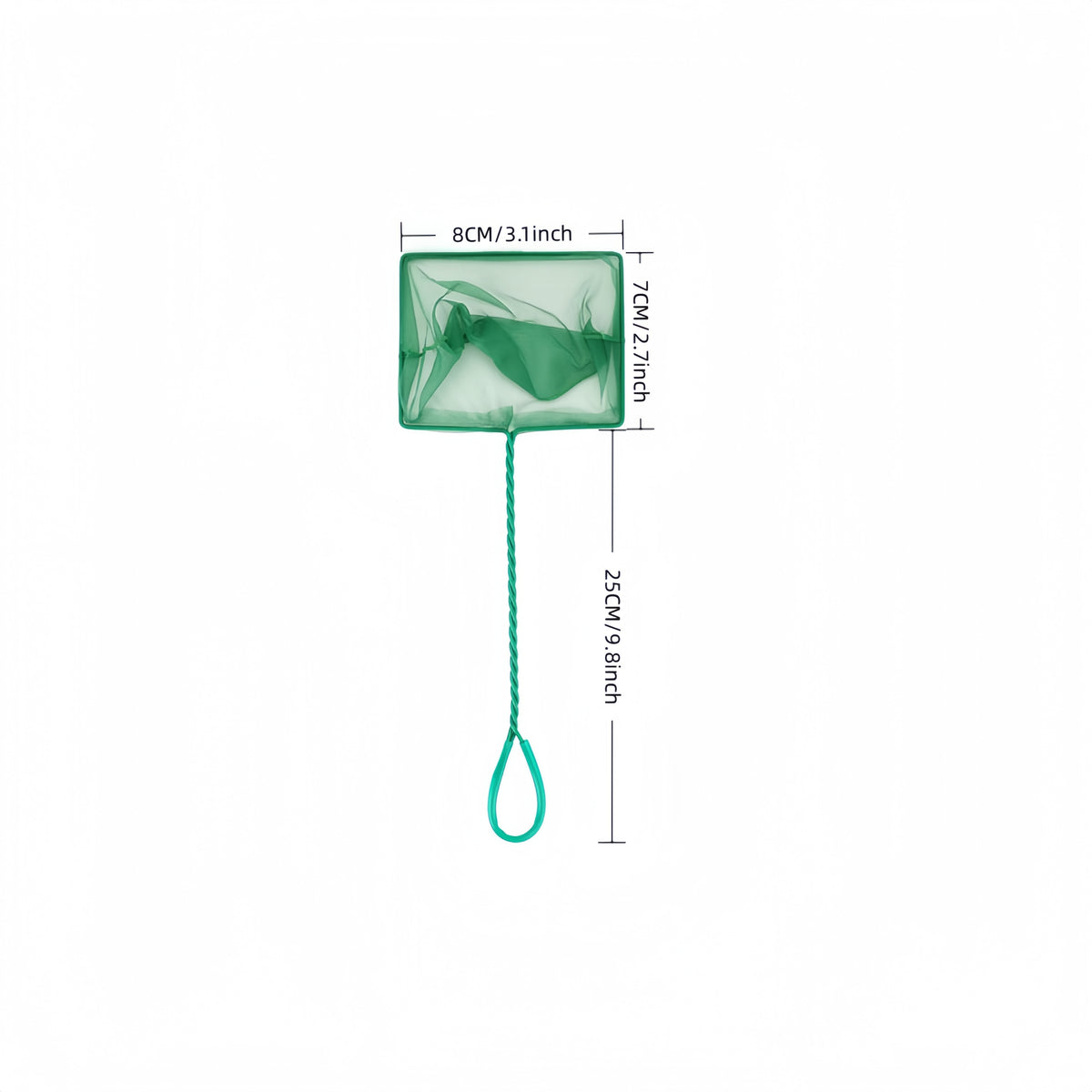 Fine Mesh Aquarium Fish Net with Long Handle