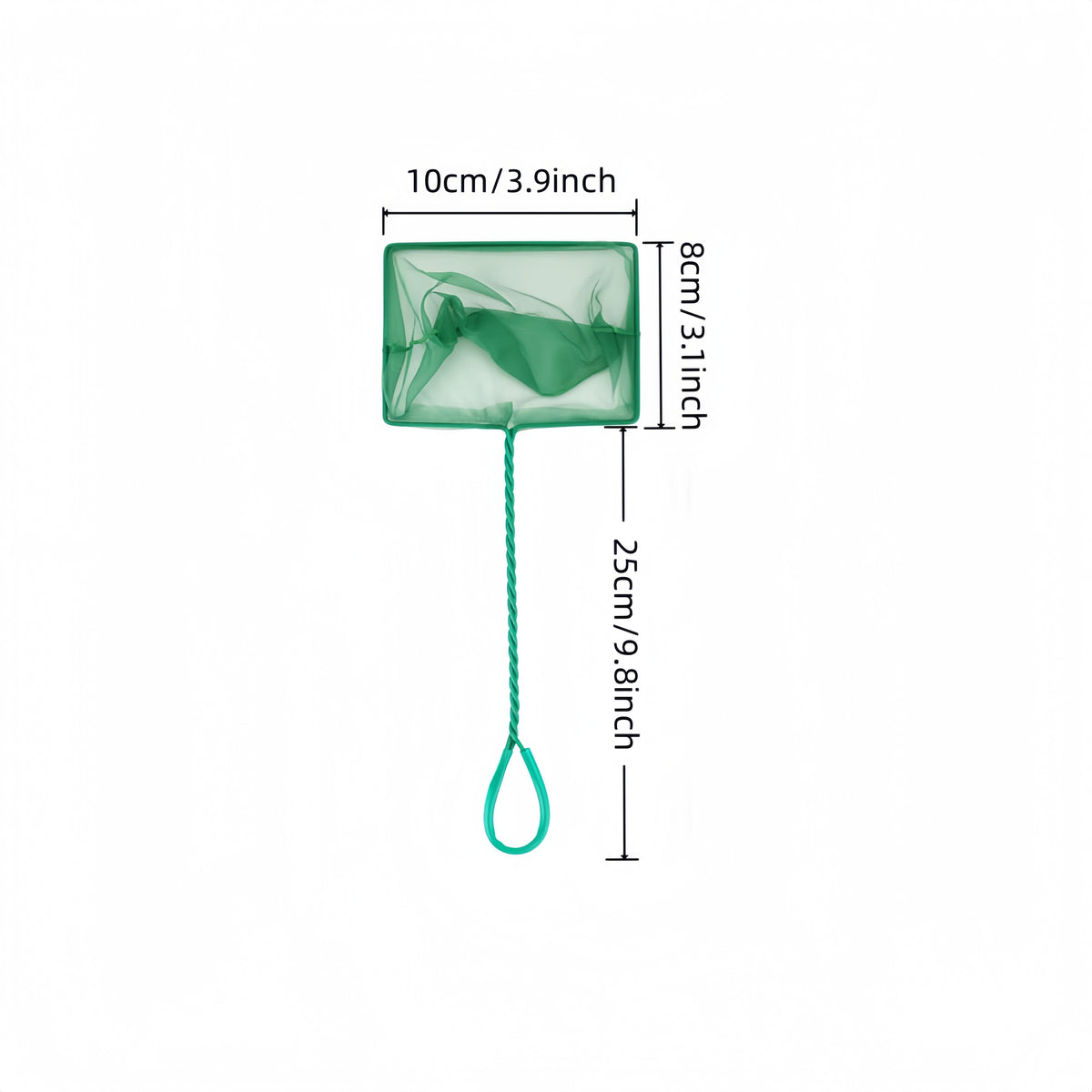 Fine Mesh Aquarium Fish Net with Long Handle