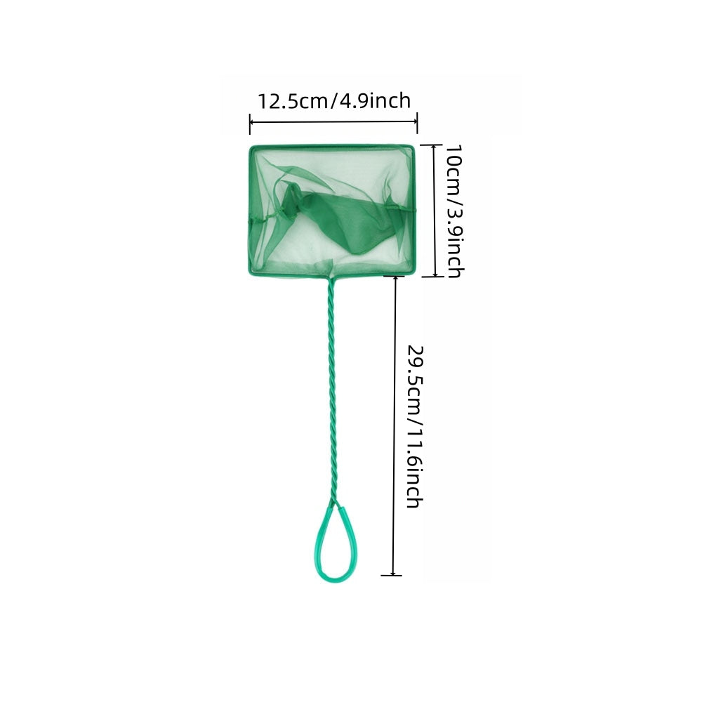 Fine Mesh Aquarium Fish Net with Long Handle
