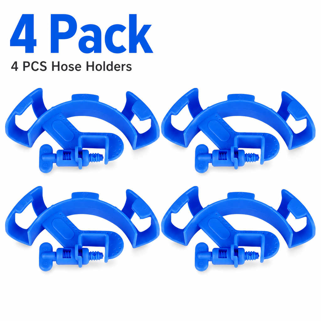 4 pack aquarium hose holders for fish tank tubing management