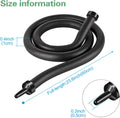 KSY 60cm flexible aquarium bubble wall dimensions — 23.6 inch 1cm diameter 4mm nozzle
