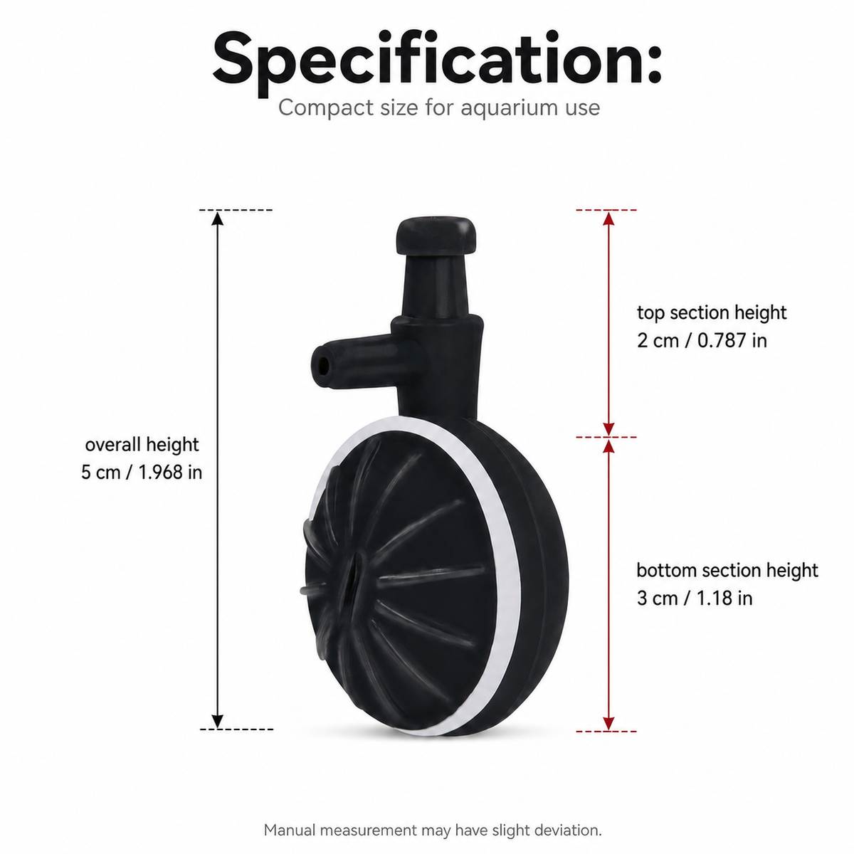 KSY Aquatics adjustable bubble diffuser product packaging
