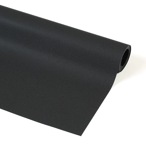 Matte black fish tank background film roll close-up