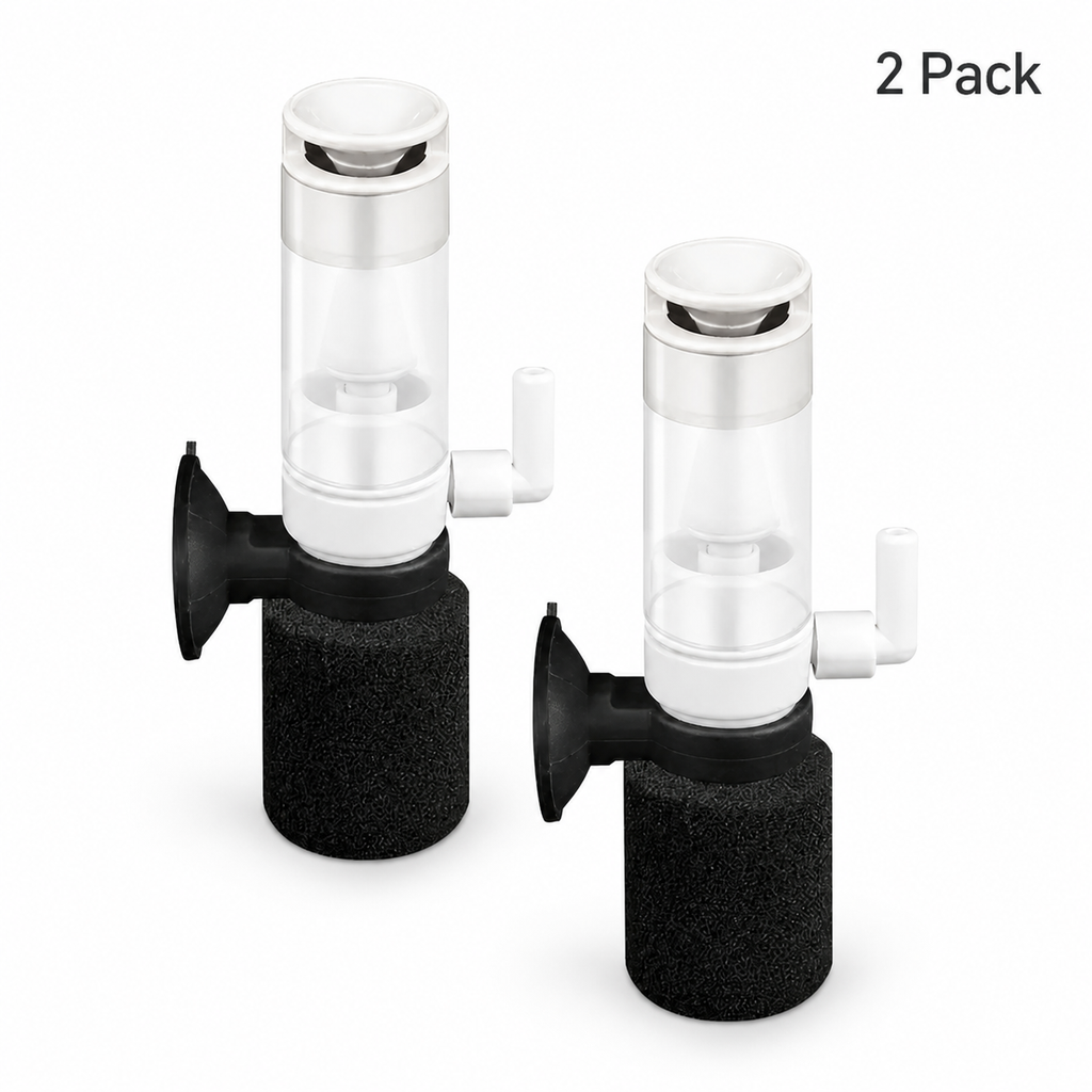 Mini aquarium sponge filter with aeration for clean water