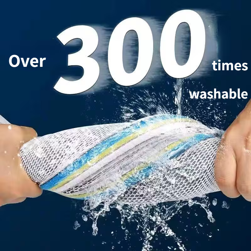 Reusable 12D filter sponge pad — efficient filtration deodorization for fish tank
