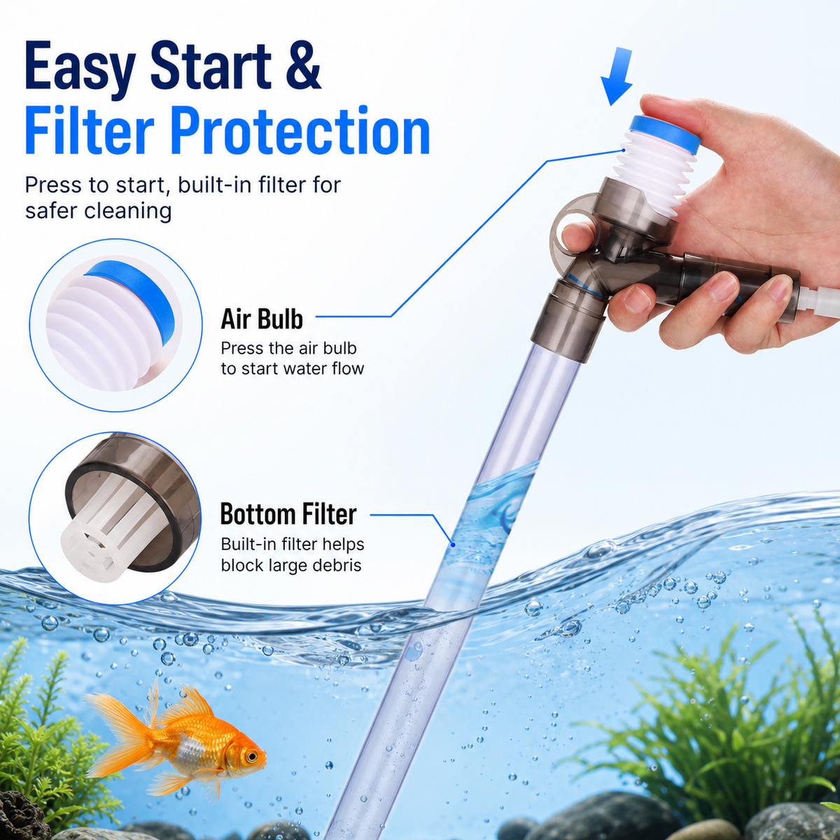 aquarium-water-changer-air-bulb-filter-protection