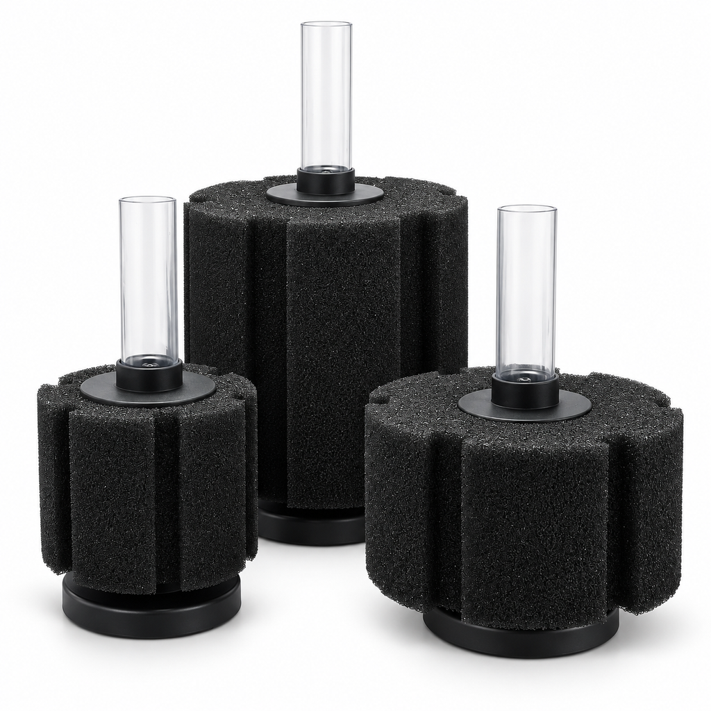 KSY Aquatics aquarium sponge filter in Small Medium and Large sizesKSY Aquatics aquarium sponge filter in Small Medium and Large sizes